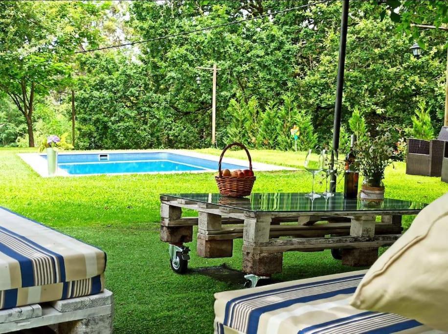A Vina De Lina. Turismo Rural Con Piscina Y Finca. ปอนเตเบดรา ภายนอก รูปภาพ