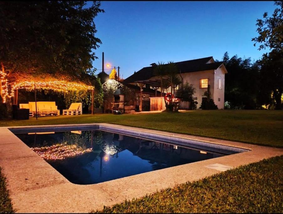 A Vina De Lina. Turismo Rural Con Piscina Y Finca. ปอนเตเบดรา ภายนอก รูปภาพ