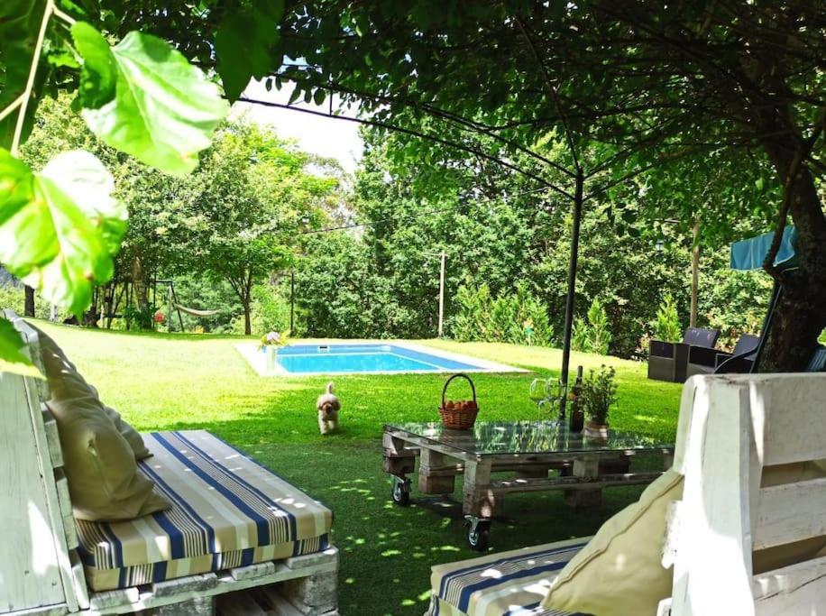 A Vina De Lina. Turismo Rural Con Piscina Y Finca. ปอนเตเบดรา ภายนอก รูปภาพ